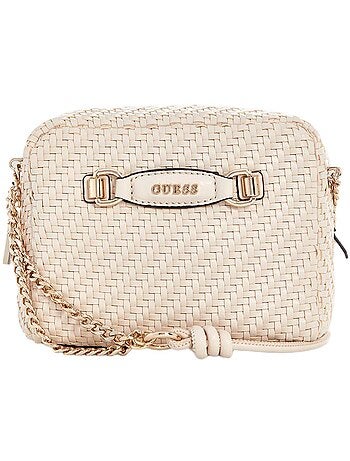 Mala a tiracolo guess francy bege para mulher