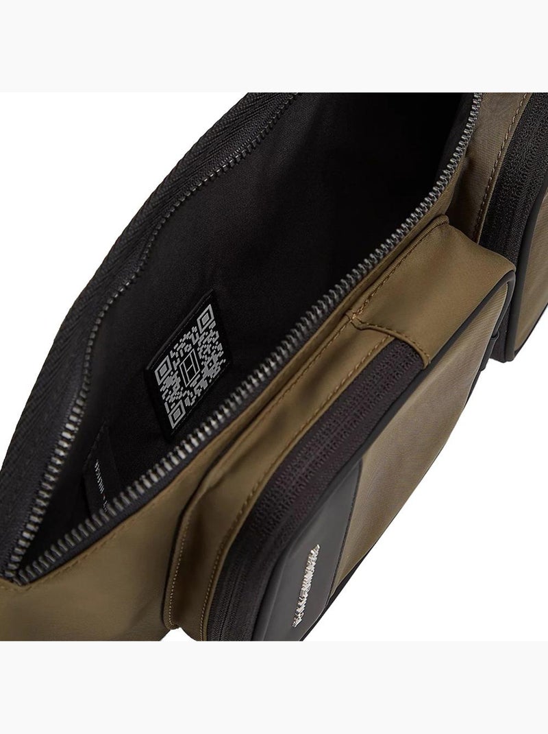 Mala a tiracolo kaki para homem tommy hilfiger repreve Verde cáqui claro - Kiabi