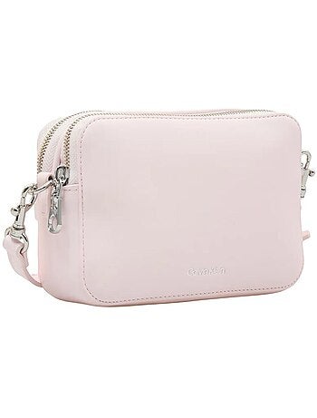 Mala a tiracolo rosa para mulher calvin klein jeans webbing