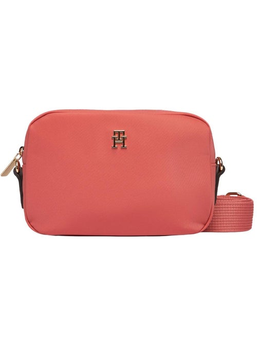 Mala a tiracolo rosa para mulher tommy hilfiger popette camera - Kiabi Mala a tiracolo rosa para mulher tommy hilfiger popette camera - Kiabi