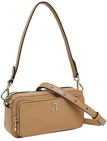 Mala a tiracolo tommy hilfiger daily camera castanha para mulher
