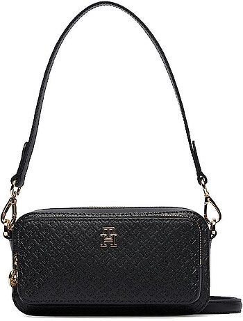 Mala a tiracolo tommy hilfiger daily preta para mulher