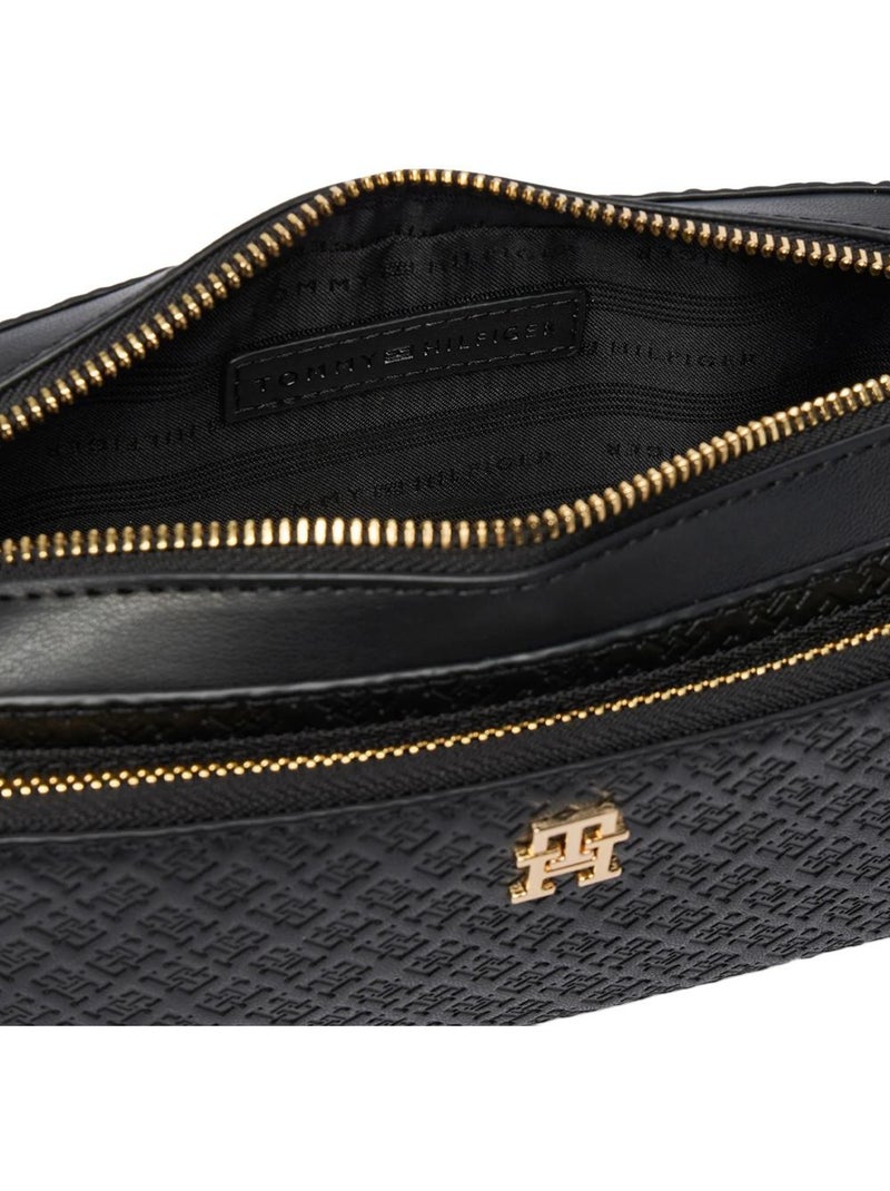Mala a tiracolo tommy hilfiger daily preta para mulher Preto - Kiabi