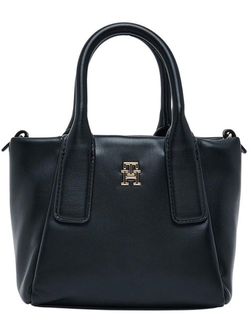 Mala a tiracolo tommy hilfiger essential mini preta para mulher - Kiabi Mala a tiracolo tommy hilfiger essential mini preta para mulher - Kiabi