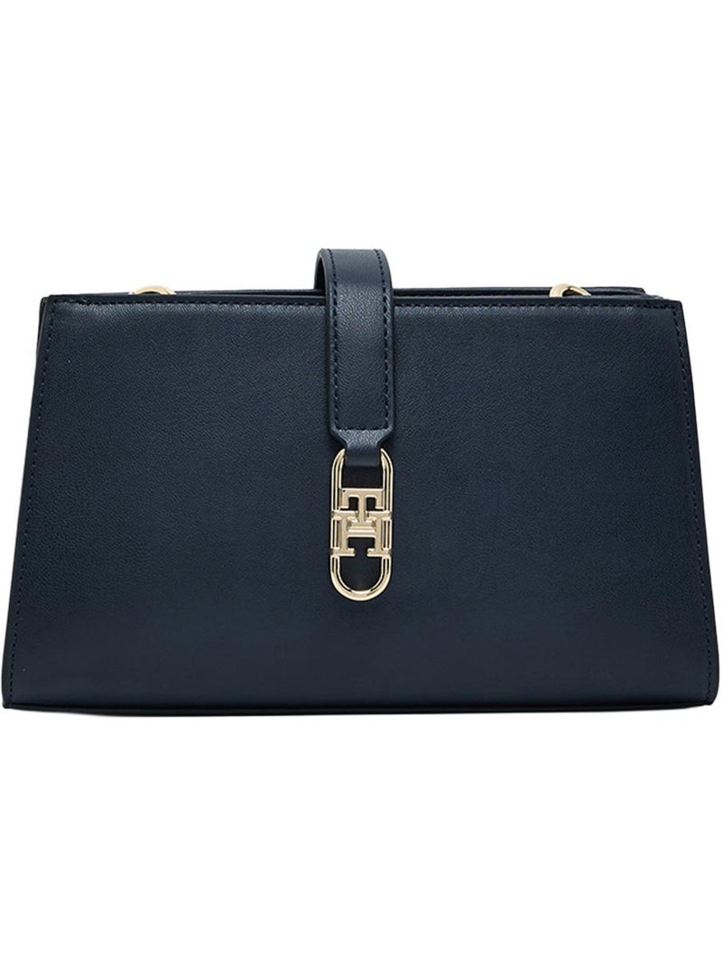 Mala a tiracolo tommy hilfiger libre chain azul marinho para mulher Azul-marinho - Kiabi