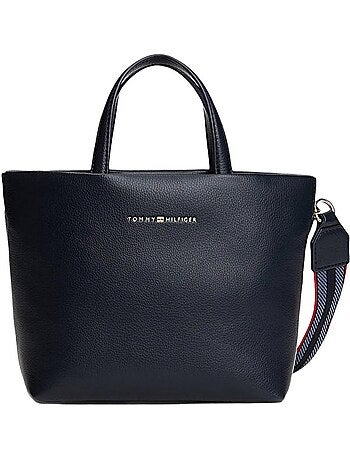 Mala a Tiracolo Tommy Hilfiger Logotapes Azul Marinho para Mulher