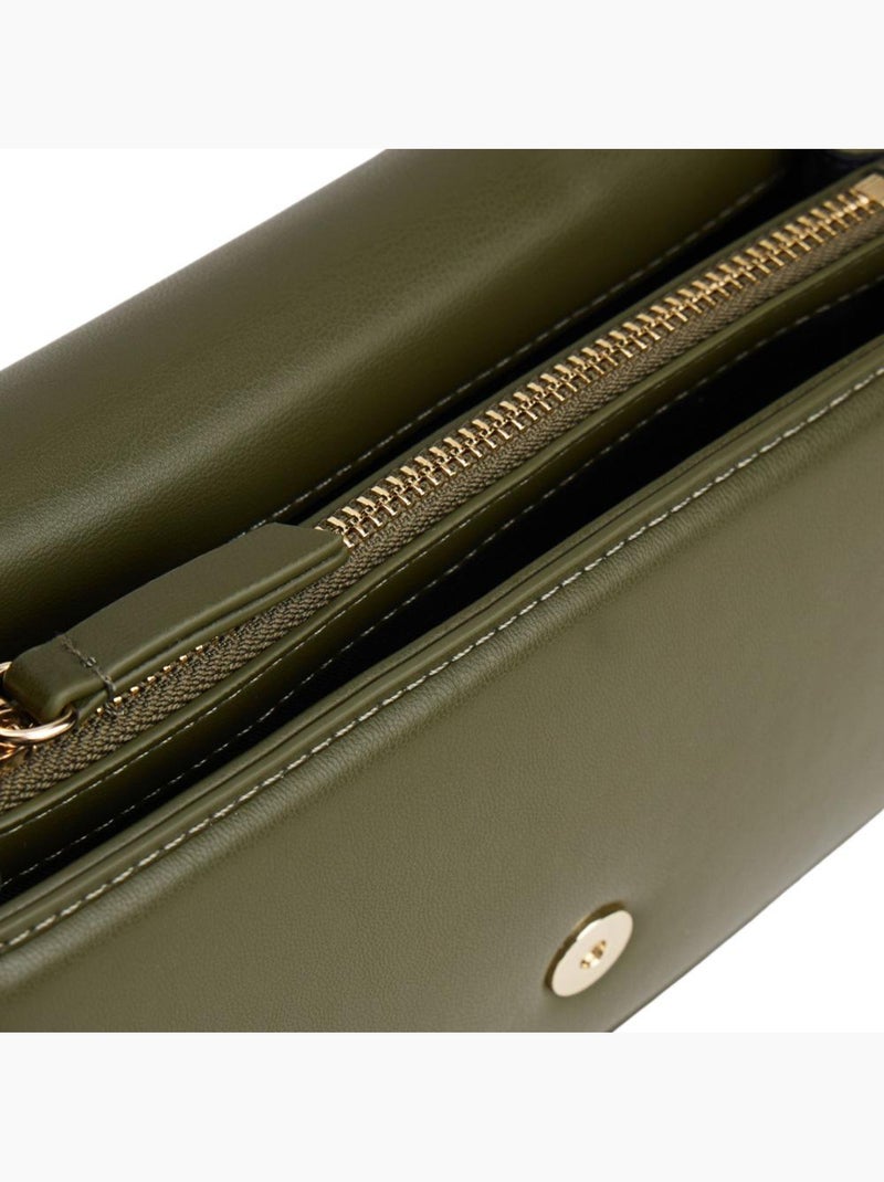Mala a Tiracolo Verde para Mulher Tommy Hilfiger Heritage Verde - Kiabi
