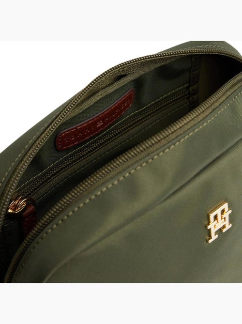 Mala a Tiracolo Verde Tommy Hilfiger Popette Camera para Mulher - Kiabi Mala a Tiracolo Verde Tommy Hilfiger Popette Camera para Mulher - Kiabi
