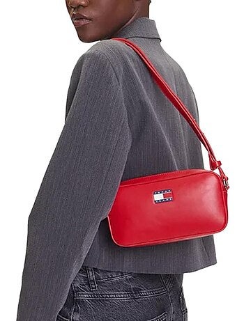 Mala a Tiracolo Vermelha Tommy Hilfiger Ess Must Convert para Mulher
