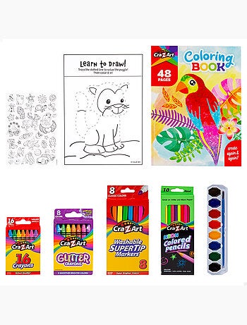 Mala artística com cores e actividades cra-z-art
