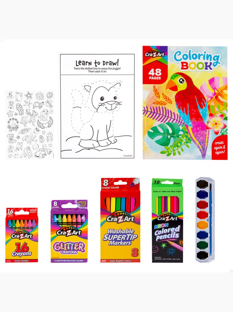 Mala artística com cores e actividades  cra-z-art N/D - Kiabi