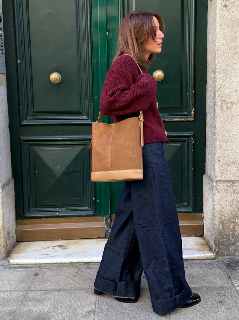 Mala bi-matéria CASTANHO - Kiabi