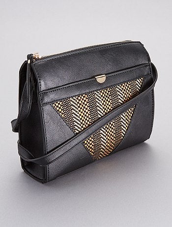 Mala com alça bi-matéria - Kiabi