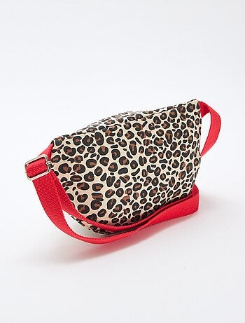 Mala de Cintura com estampado de leopardo 'Agathe Sorlet x Kiabi' - Dia dos Namorados