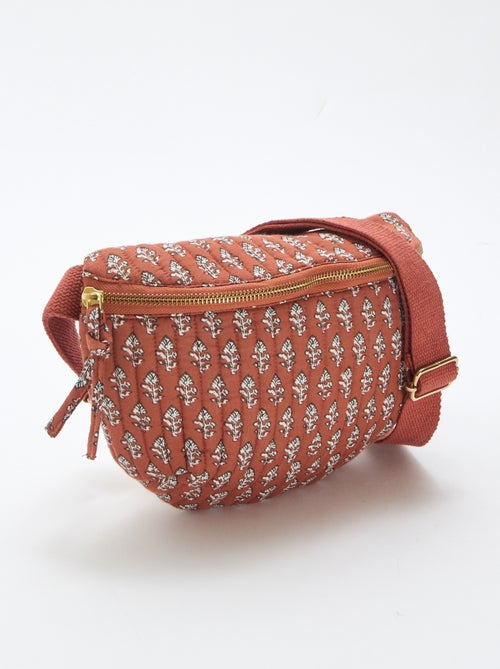 Mala de cintura com estampado fantasia - Kiabi