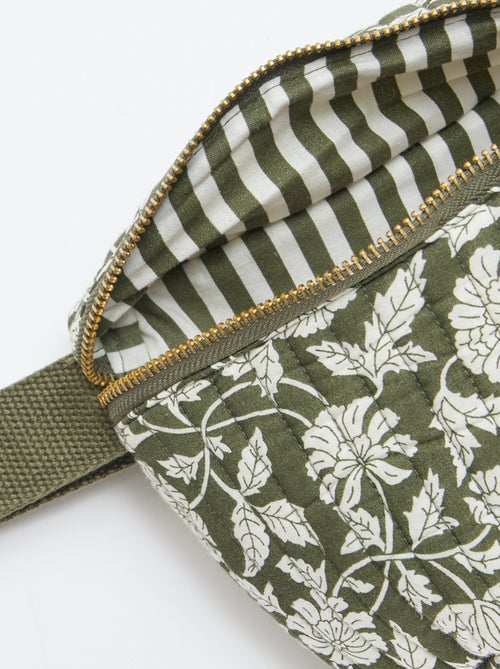 Mala de cintura com estampado fantasia - Kiabi