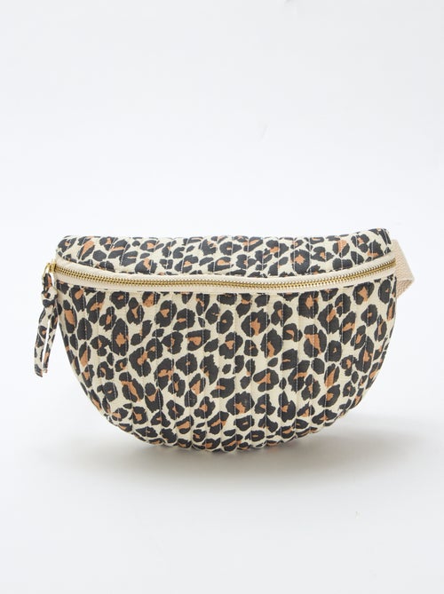 Mala de cintura com estampado fantasia - Kiabi