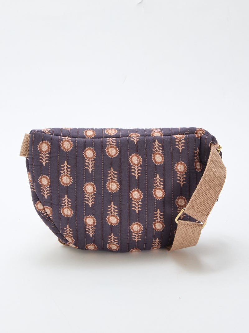 Mala de cintura com estampado fantasia Violeta - Kiabi
