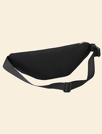 Mala de cintura desportiva (ekstract) com bolsos exteriores e interiores 15x40 cm