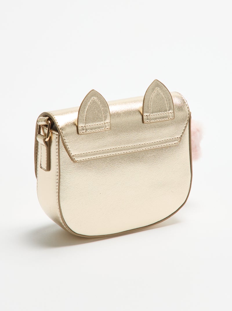 Mala de mão com design 'gatinho' Amarelo - Kiabi