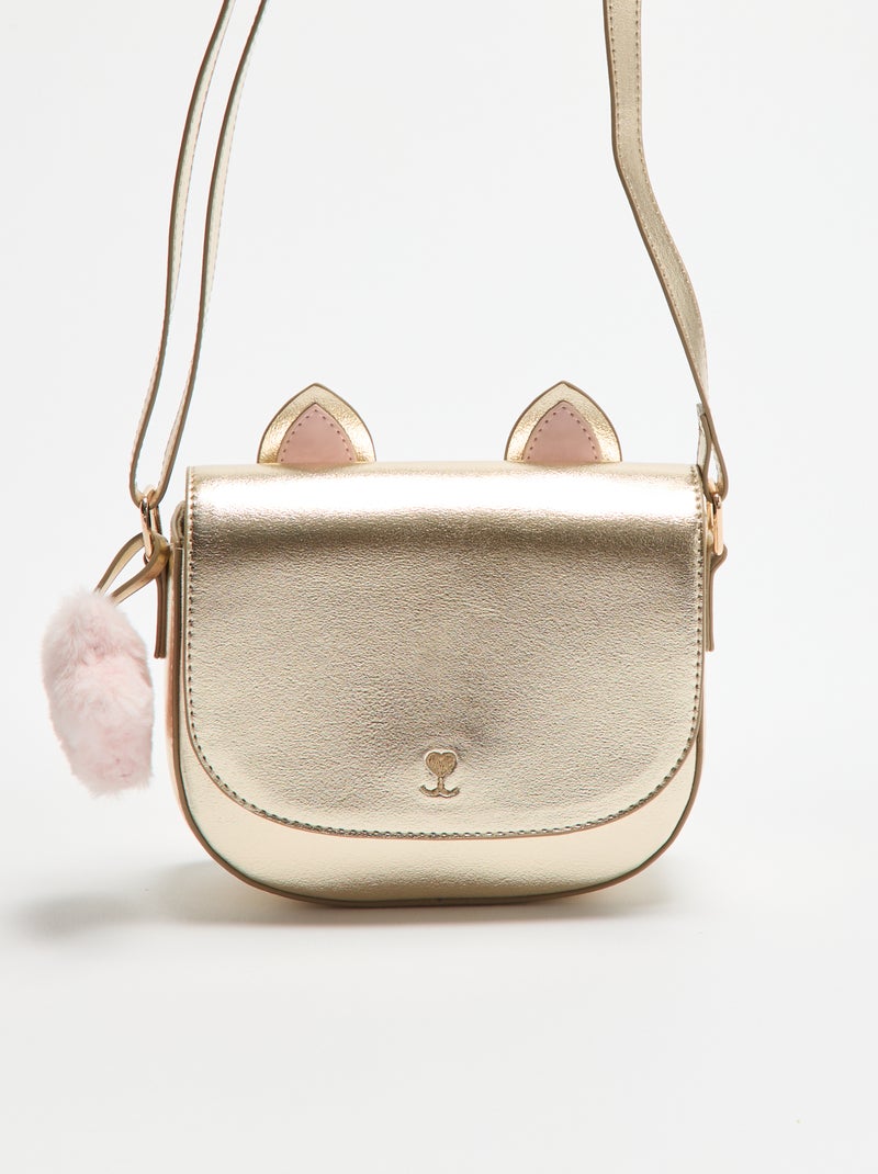Mala de mão com design 'gatinho' Amarelo - Kiabi