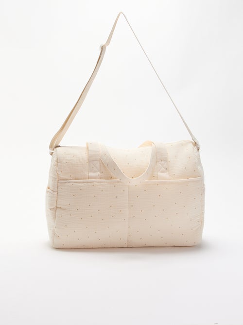 Mala de maternidade com bolsos exteriores e interiores - Kiabi