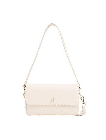 Mala de Ombro Bege Tommy Hilfiger Distinct para Mulher