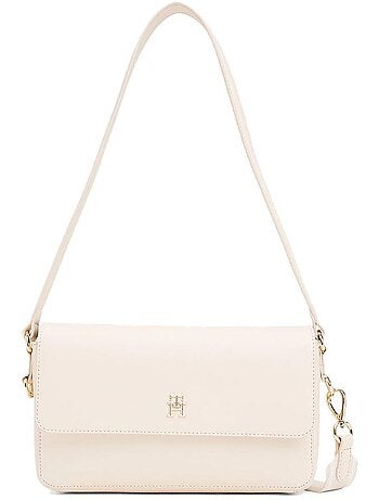 Mala de Ombro Bege Tommy Hilfiger Distinct para Mulher