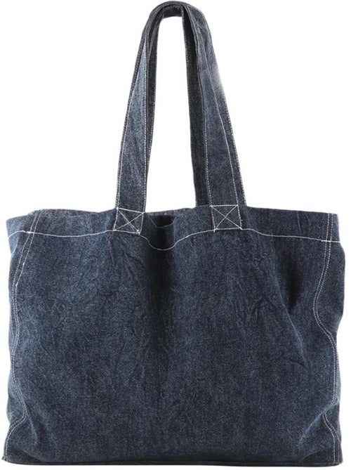 Mala de Ombro Grande Azul para Mulher Kaporal LARSE - Kiabi Mala de Ombro Grande Azul para Mulher Kaporal LARSE - Kiabi