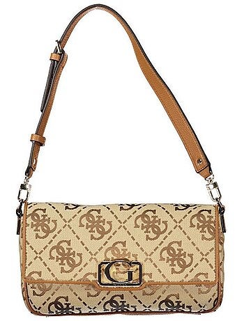 Mala de ombro guess circe castanha para mulher