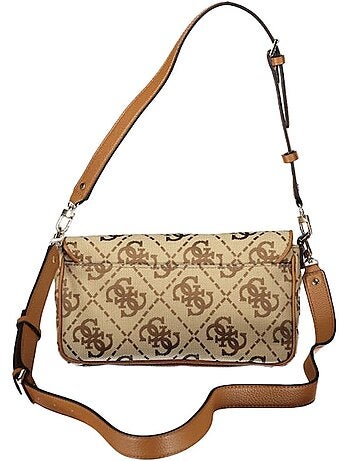 Mala de ombro guess circe castanha para mulher