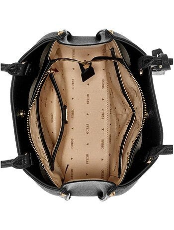 Mala de ombro guess meridian preta para mulher