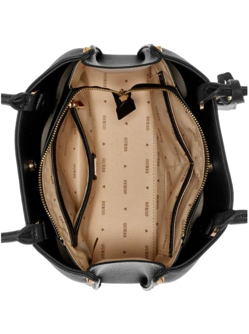Mala de ombro guess meridian preta para mulher Preto - Kiabi
