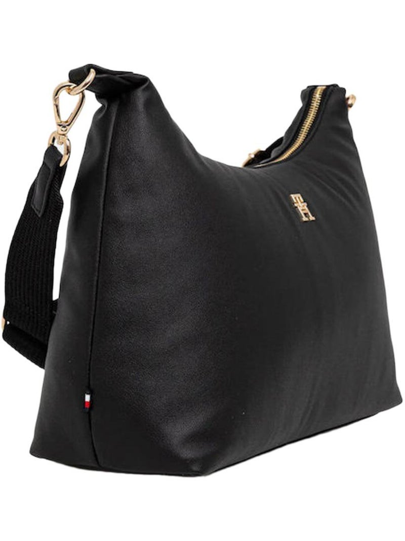 Mala de Ombro Tommy Hilfiger Popette Preta para Mulher Preto - Kiabi