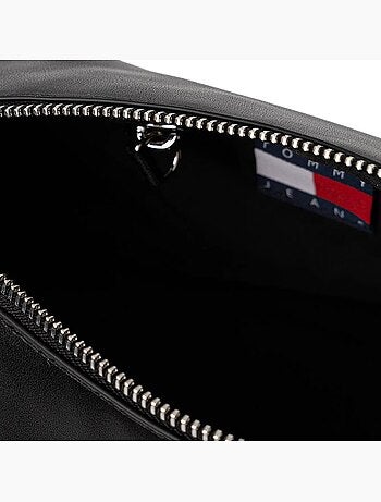 Mala de Ombro Tommy Hilfiger Preta com Corrente para Mulher