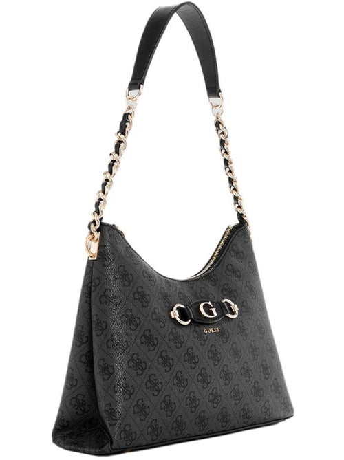 Mala de senhora guess izzy top preta/cinzenta - Kiabi
