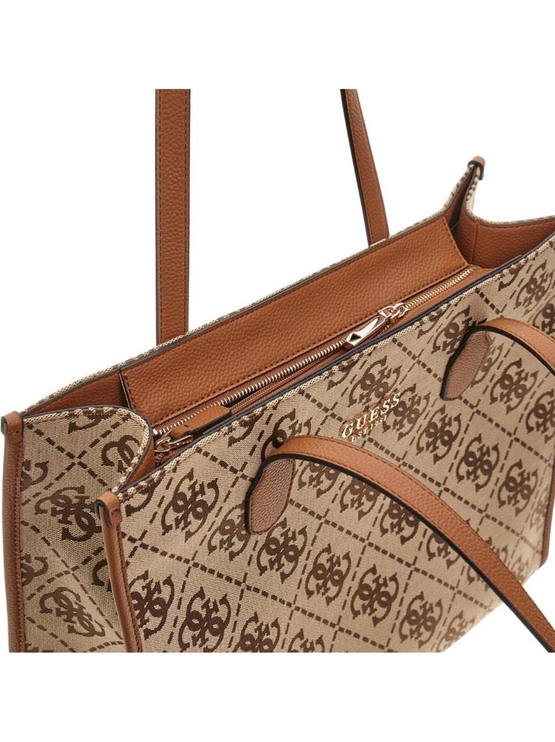 Mala de senhora guess silvana castanha Castanho-capuccino - Kiabi