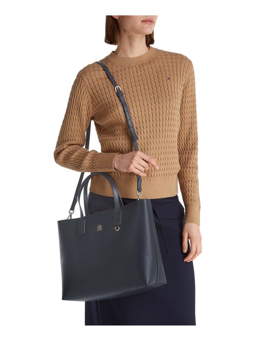 Mala de Senhora Tommy Hilfiger Icon Satchel Azul Marinho - Kiabi