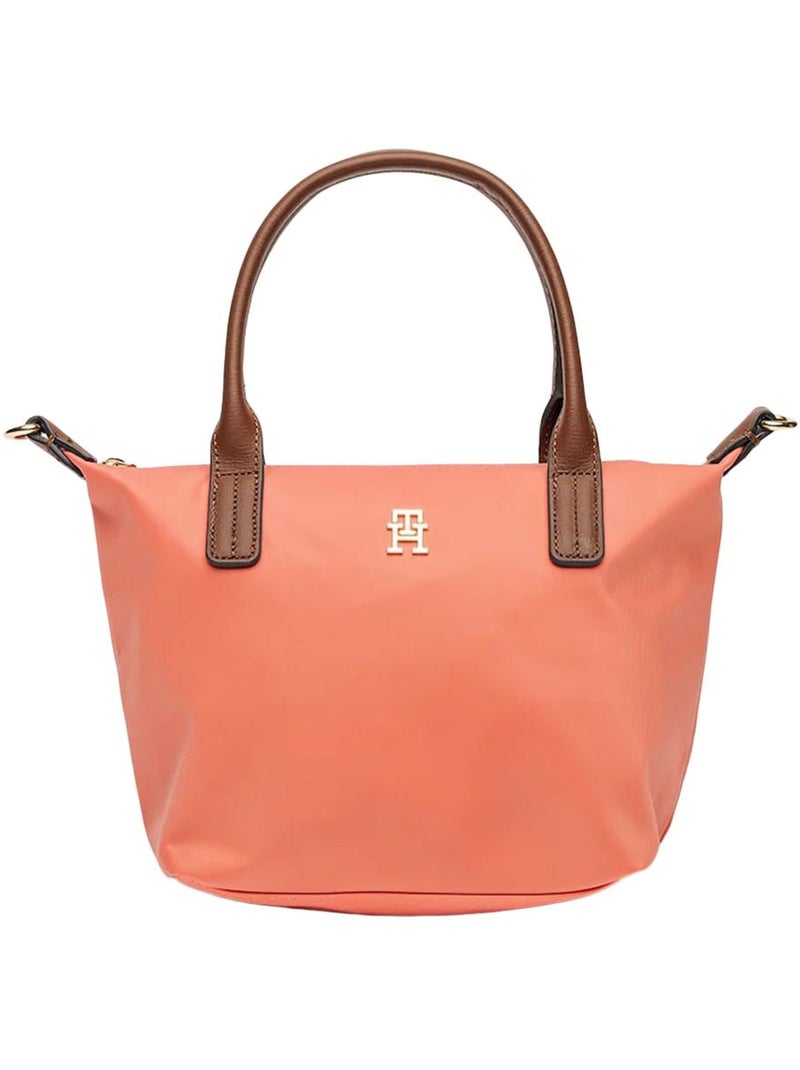 Mala de senhora tommy hilfiger popette rosa/camel Rosa - Kiabi
