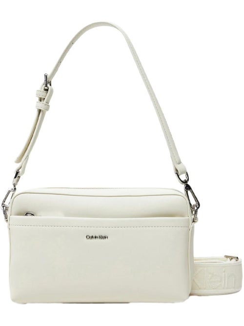 Mala de Tiracolo Calvin Klein Jeans CK Must Convertible Bege para Mulher - Kiabi Mala de Tiracolo Calvin Klein Jeans CK Must Convertible Bege para Mulher - Kiabi