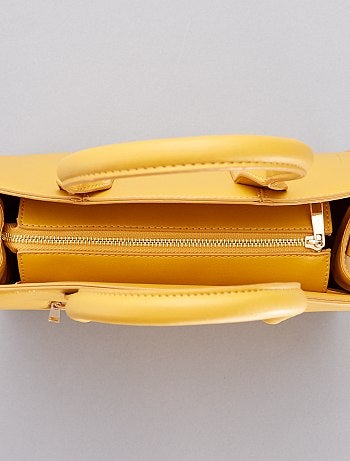 Mala em pele sintética - Kiabi