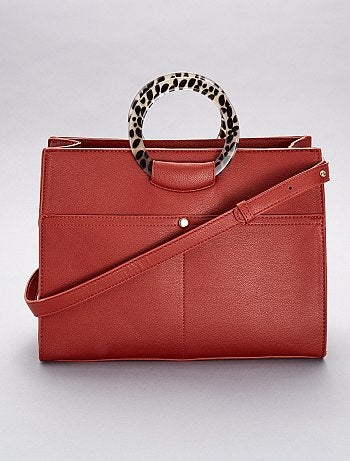 Mala em pele sintética - Kiabi