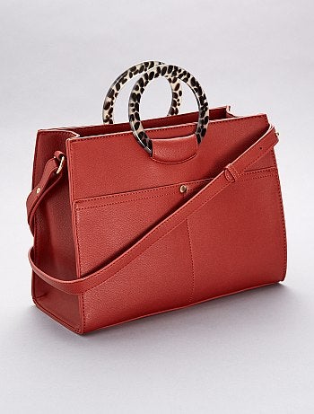 Mala em pele sintética - Kiabi