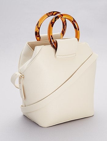 Mala em pele sintética - Kiabi