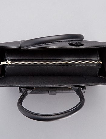 Mala em pele sintética Maxi - Kiabi