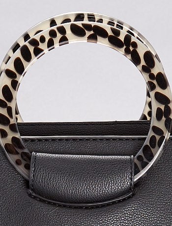 Mala em pele sintética - Kiabi