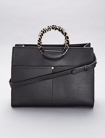 Mala em pele sintética - Kiabi