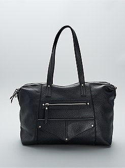 Mala em pele sintética - Kiabi