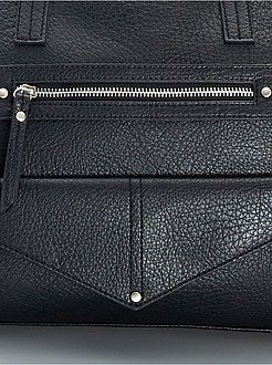 Mala em pele sintética - Kiabi