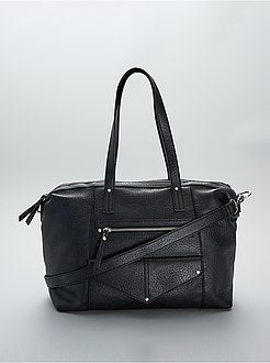 Mala em pele sintética - Kiabi